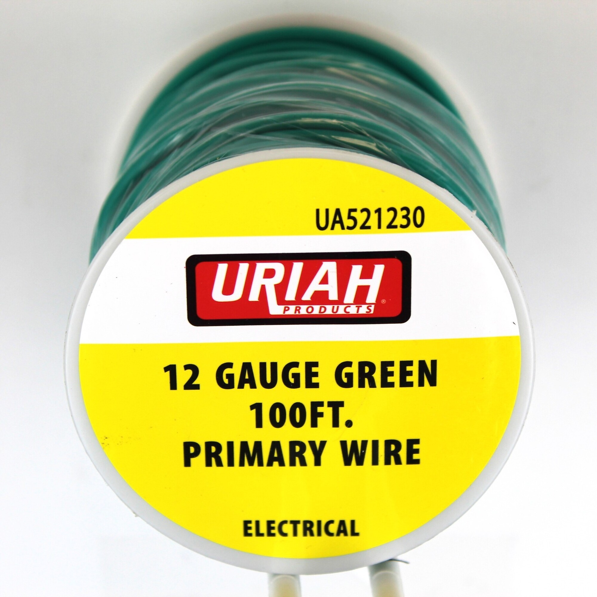 Uriah Products Primary Stranded Wire — 12 AWG, 100ft., Green, Model# UA521230